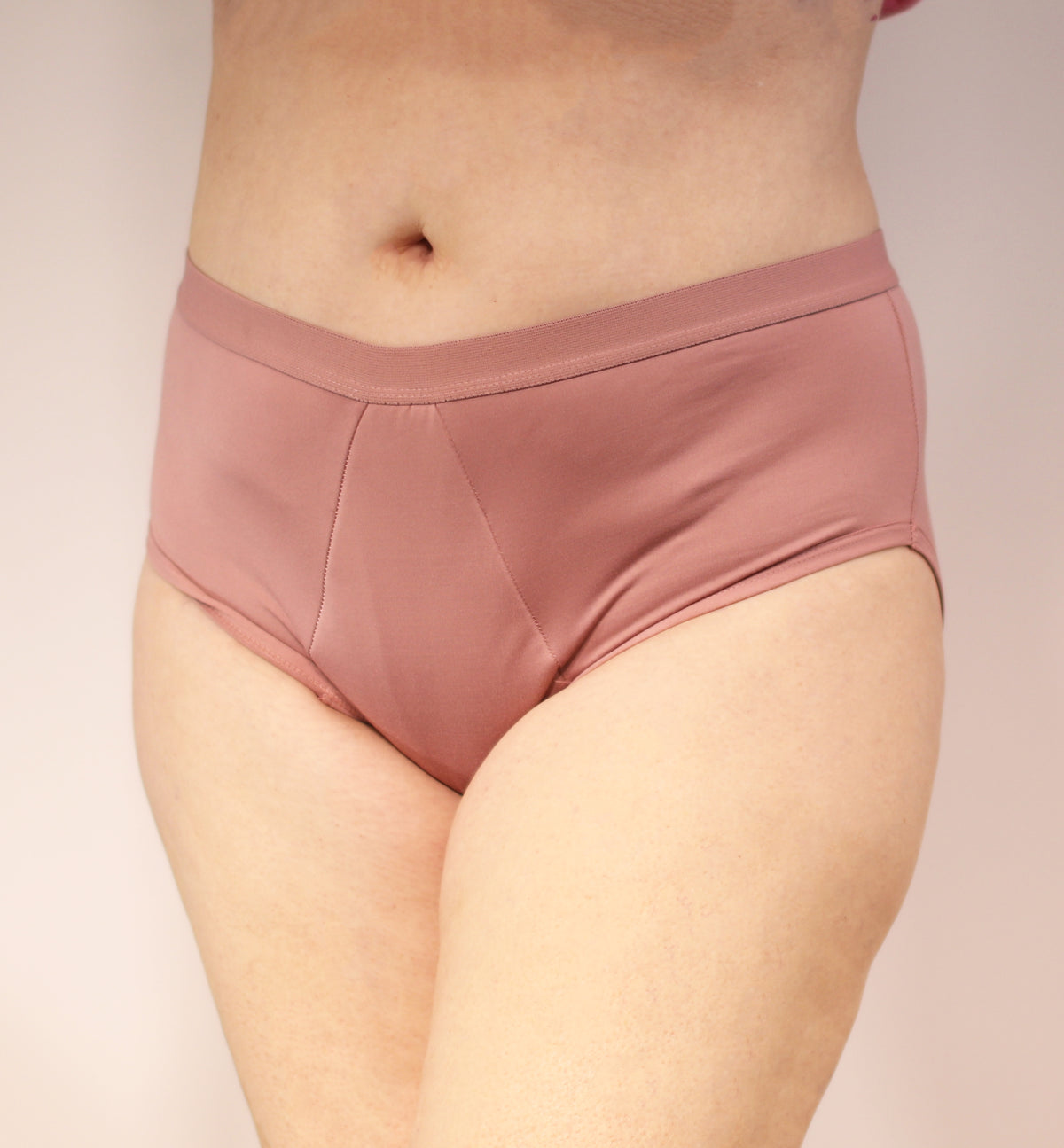 High Waist Panty - Dusty Pink