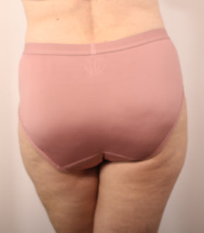 High Waist Panty - Dusty Pink